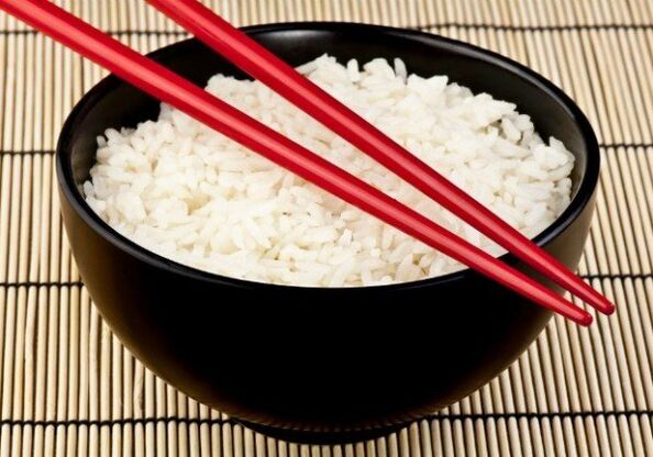 arroz para a dieta xaponesa