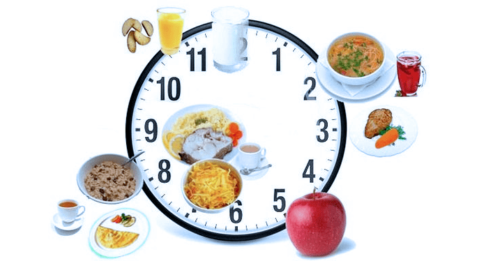 comidas fraccionadas por hora para pancreatite